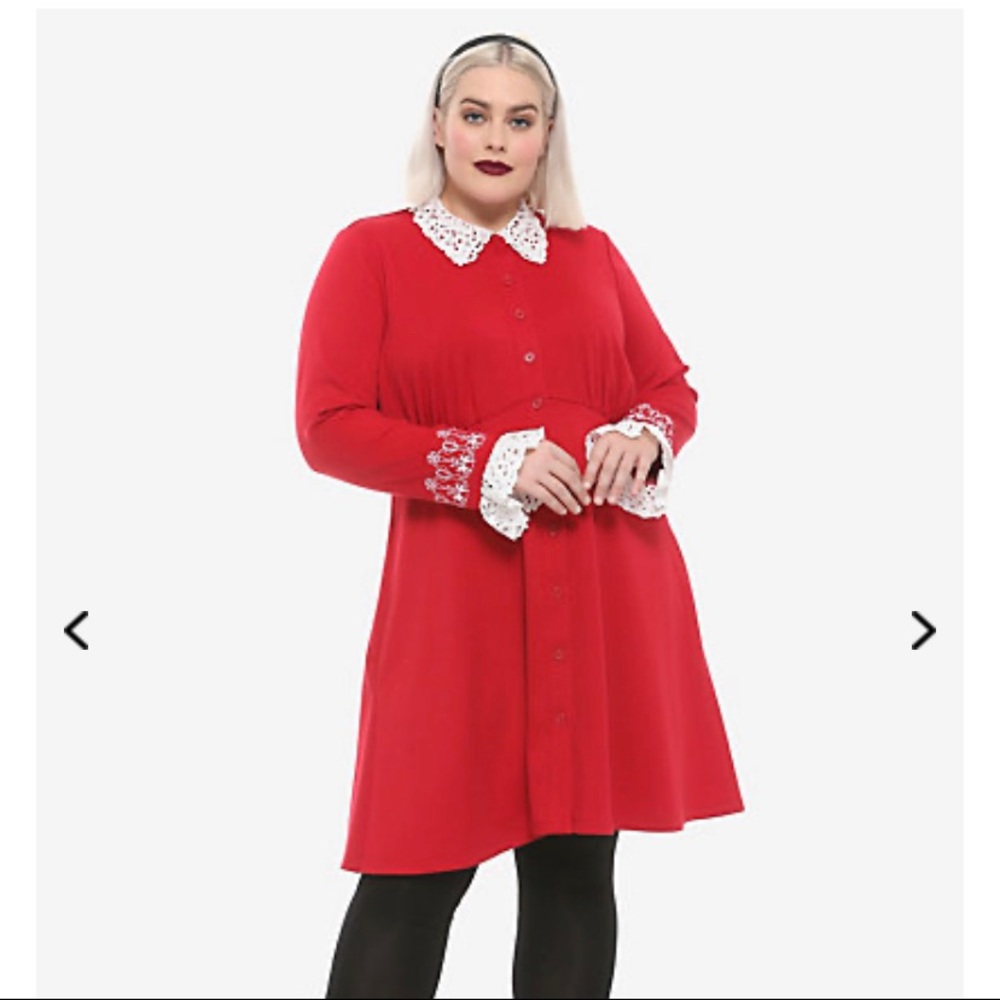 Sabrina witch red dress